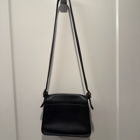 Vintage Coach Black Crossover Bag - Picture 10 of 10